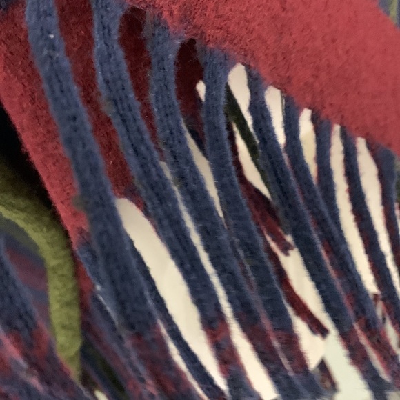 NWT Italian Made Plaid Open Front Knit Poncho Cardigan by CHERISHH - Picture 5 of 11